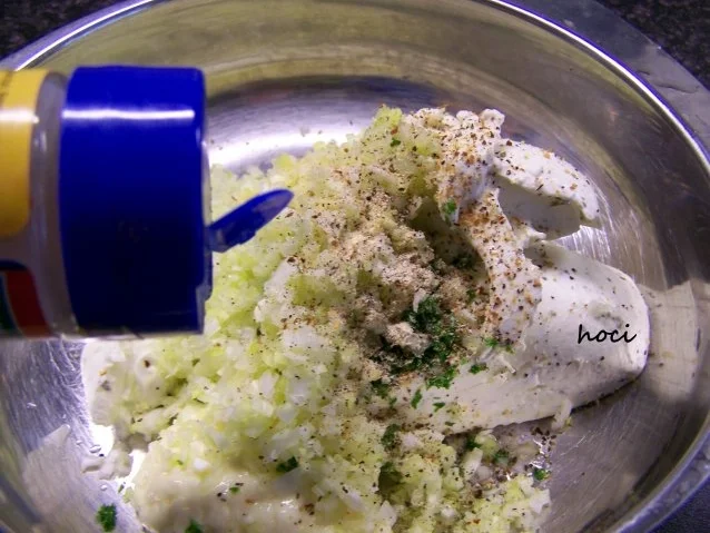 Käse ~ Dipp mit Porree - Rezept - Bild Nr. 6