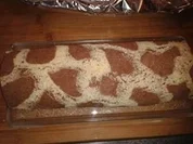 Giraffenhalsrolle (Bisquit mit Waldbeeren Sahne Quark) - Rezept