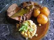 Wildschweinbraten mit Lorbeer - Rezept