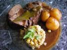 Wildschweinbraten mit Lorbeer - Rezept