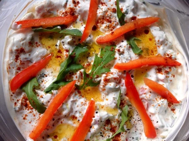 Rezept: Zaziki mit Gemüse Zaziki mit Gemüse - Rezept