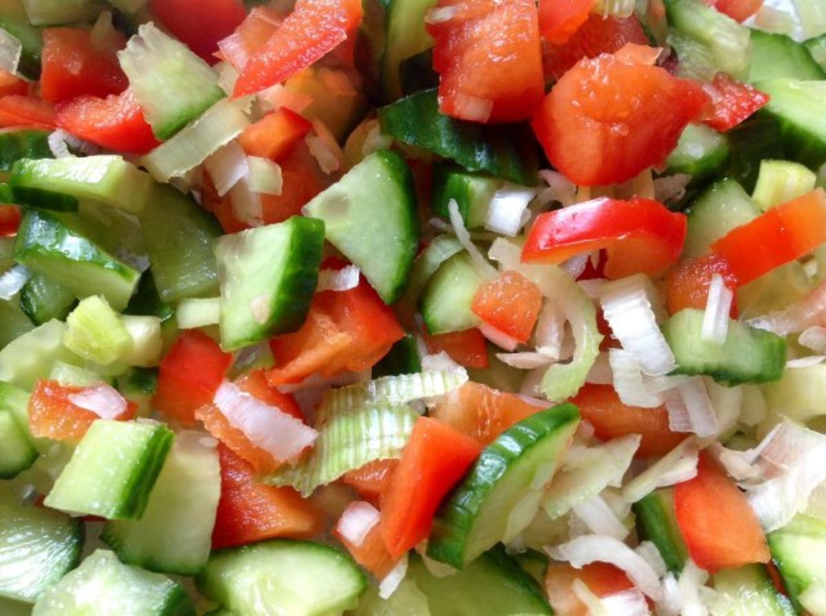 Zaziki mit Gemüse - Rezept - Bild Nr. 5