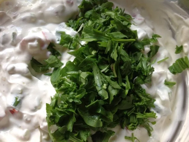 Rezept: Zaziki mit Gemüse Bild Nr. 8 Zaziki mit Gemüse - Rezept - Bild Nr. 8