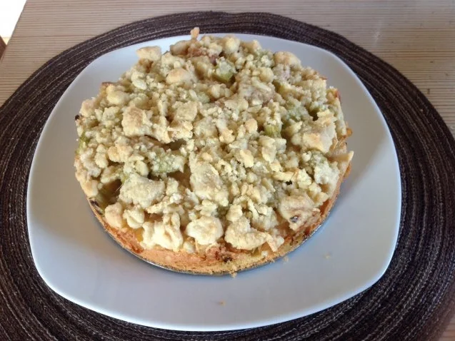 Mini-Rhabarber-Apfel-Kuchen - Rezept