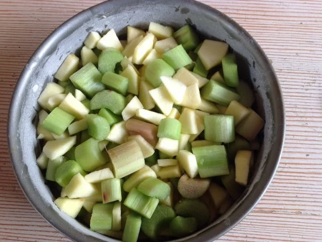Mini-Rhabarber-Apfel-Kuchen - Rezept - Bild Nr. 5