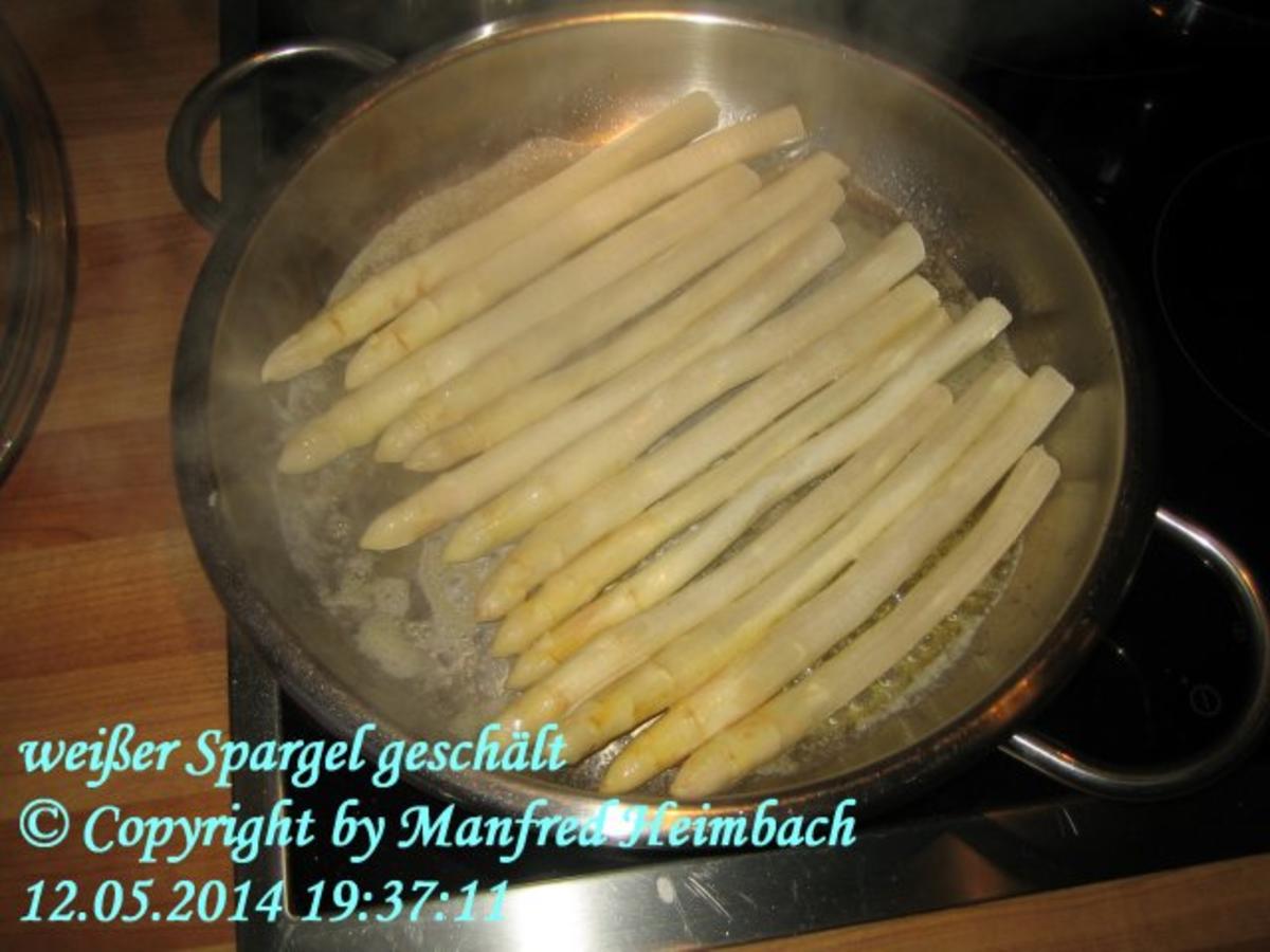Gemüse – Manfred’s gebratener weißer Spargel - Rezept - Bild Nr. 2