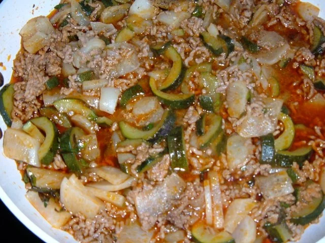 Rezept: Hack : mit Mairüben und Zucchini Bild Nr. 8 Hack : mit Mairüben und Zucchini - Rezept - Bild Nr. 8