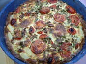 Spargel - Tomaten - Tarte - Rezept