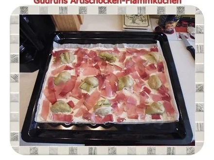 Flammkuchen: Artischocken-Flammkuchen - Rezept - Bild Nr. 6