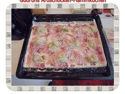 Flammkuchen: Artischocken-Flammkuchen - Rezept - Bild Nr. 7
