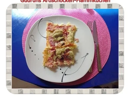Flammkuchen: Artischocken-Flammkuchen - Rezept - Bild Nr. 10