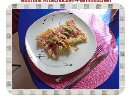 Flammkuchen: Artischocken-Flammkuchen - Rezept - Bild Nr. 12