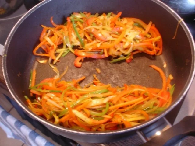 Omelett mit Gemüsefüllung - Rezept - Bild Nr. 9