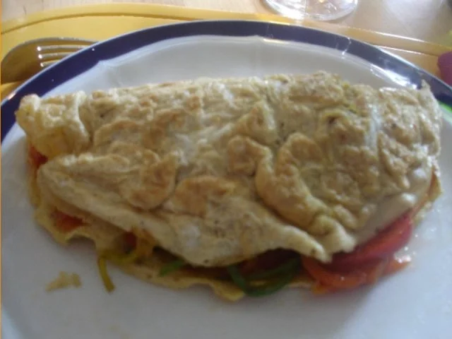 Omelett mit Gemüsefüllung - Rezept - Bild Nr. 11