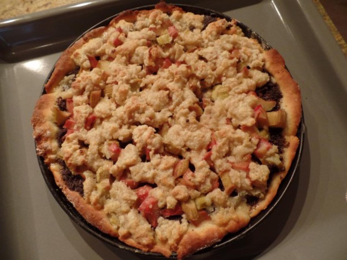 Rhabarber-Mohn-Streuselkuchen - Rezept mit Bild - kochbar.de Rhabarber-Mohn-Streuselkuchen - Rezept mit Bild - kochbar.de