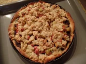 Rhabarber-Mohn-Streuselkuchen - Rezept