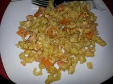 Nudeln mit Garnelen - Rezept