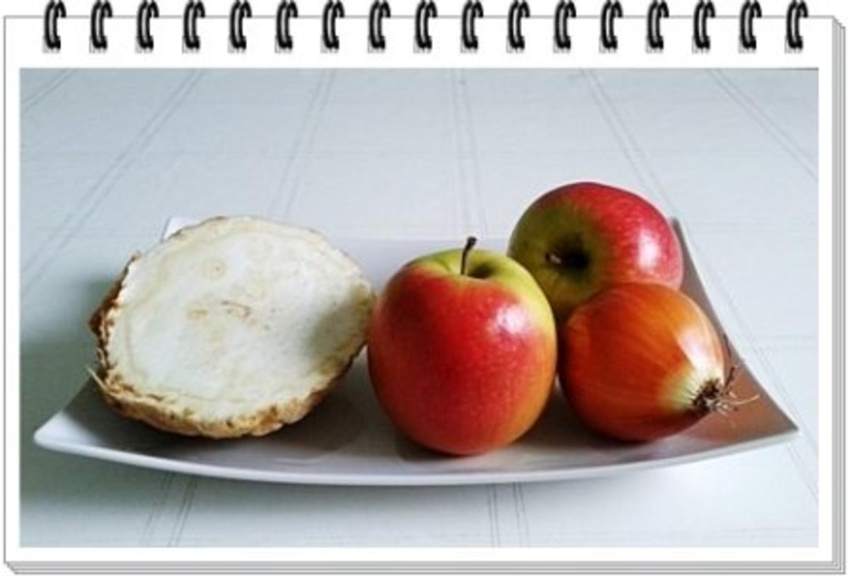 Apfel-Sellerie Cremesuppe - Klassisch zubereitet - Rezept - Bild Nr. 3