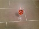 Limetten Basilikum Sorbet an Champagner - Rezept