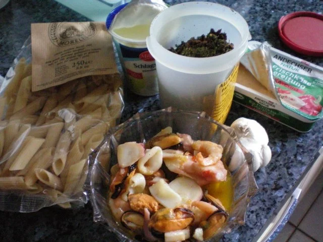 Pasta mit Meeresfrüchten - Rezept - Bild Nr. 2