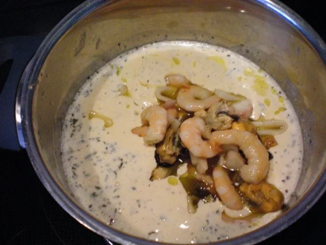 Pasta mit Meeresfrüchten - Rezept - Bild Nr. 6