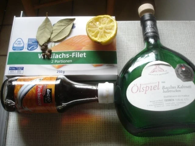 Wildlachsfilet mit Dillsauce, Frühkartoffeln und Gemüse - Rezept - Bild Nr. 2