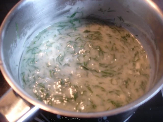 Wildlachsfilet mit Dillsauce, Frühkartoffeln und Gemüse - Rezept - Bild Nr. 10