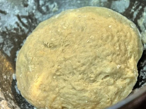 Rezept: Flammkuchen mit grünem Spargel und Tomaten Bild Nr. 4 Flammkuchen mit grünem Spargel und Tomaten - Rezept - Bild Nr. 4