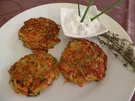 Kartoffel -Gemüse-Rösti mit Joghurt -Dip - Rezept