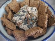 Knoblauch - Knäckebrot - Rezept
