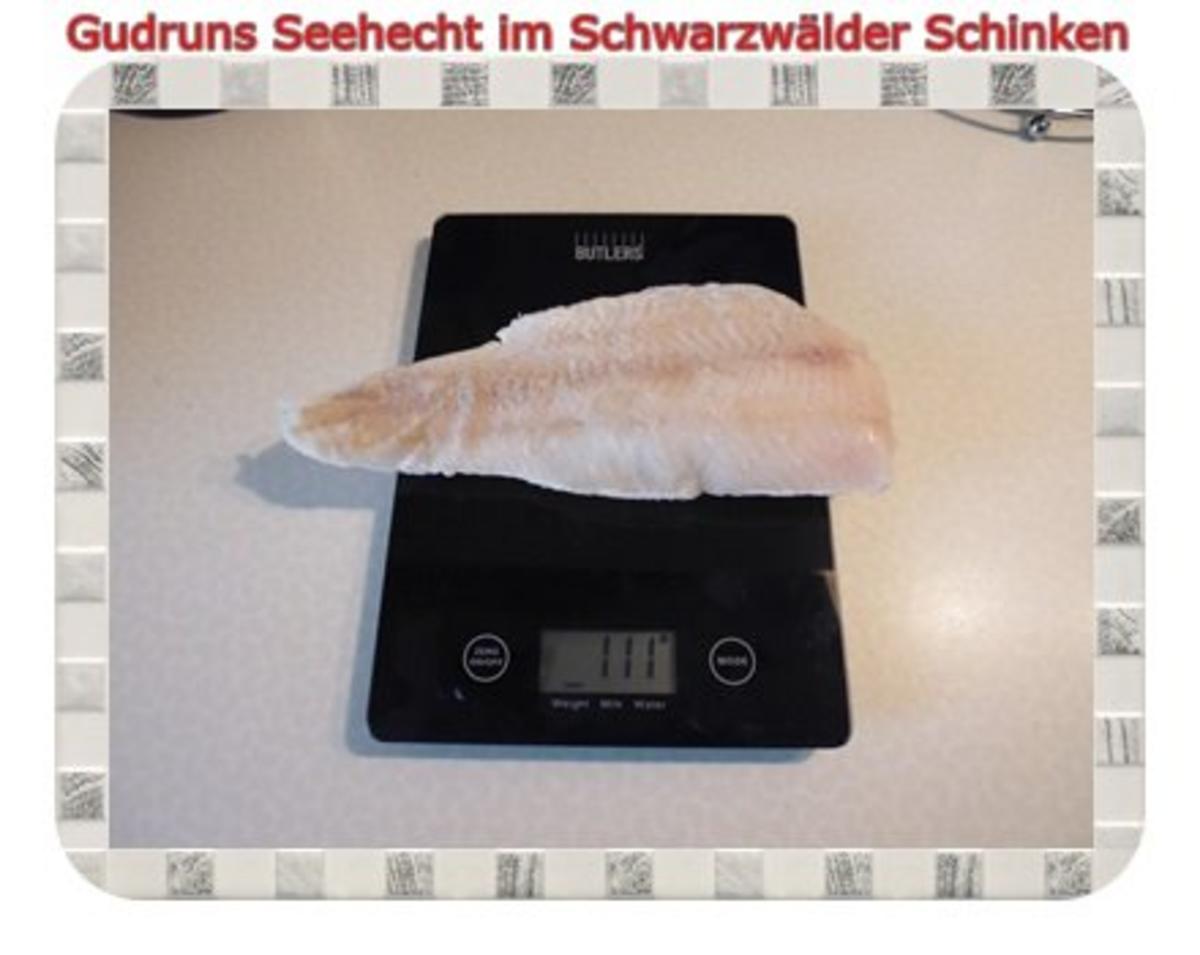 Fisch: Seehecht im Schwarzwälder Schinken mit Ofengemüse - Rezept - Bild Nr. 2