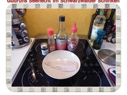 Rezept: Fisch: Seehecht im Schwarzwälder Schinken mit Ofengemüse Bild Nr. 3 Fisch: Seehecht im Schwarzwälder Schinken mit Ofengemüse - Rezept - Bild Nr. 3