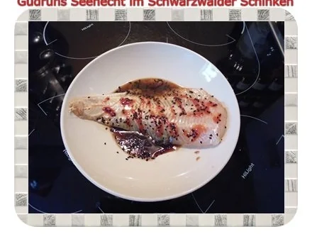 Rezept: Fisch: Seehecht im Schwarzwälder Schinken mit Ofengemüse Bild Nr. 4 Fisch: Seehecht im Schwarzwälder Schinken mit Ofengemüse - Rezept - Bild Nr. 4