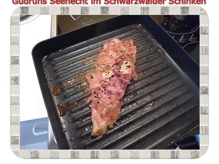 Rezept: Fisch: Seehecht im Schwarzwälder Schinken mit Ofengemüse Bild Nr. 14 Fisch: Seehecht im Schwarzwälder Schinken mit Ofengemüse - Rezept - Bild Nr. 14