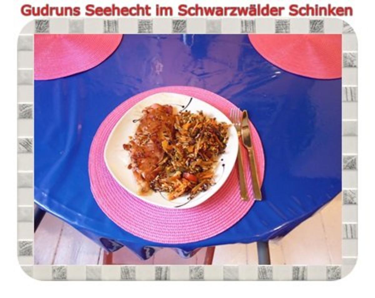 Fisch: Seehecht im Schwarzwälder Schinken mit Ofengemüse - Rezept - Bild Nr. 16