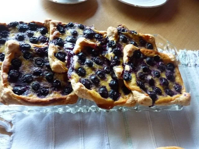 Gebäck: Heidelbeerkissen - Rezept