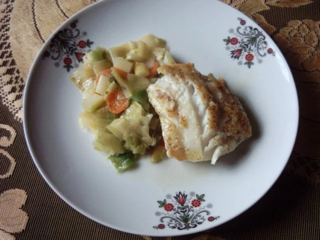 Rezept: Kabeljau im Lauchbett Kabeljau im Lauchbett - Rezept