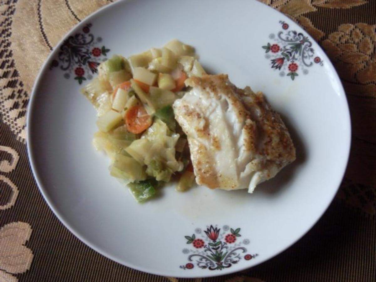 Kabeljau im Lauchbett - Rezept mit Bild - kochbar.de