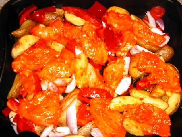 Rezept: Ajvar- Ofenhähnchenbrust Bild Nr. 8 Ajvar- Ofenhähnchenbrust - Rezept - Bild Nr. 8