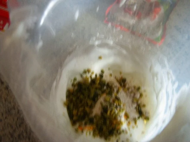 Rezept: Obstsalat mit Baiserhaube Bild Nr. 3 Obstsalat mit Baiserhaube - Rezept - Bild Nr. 3