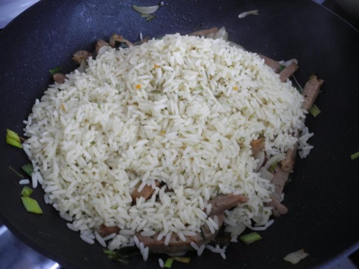 Vegan aus dem Wok : Seitan - Reis - Rezept - Bild Nr. 12