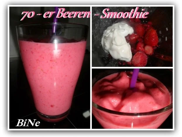 BiNe` S 70 - ER BEEREN - SMOOTHIE - Rezept