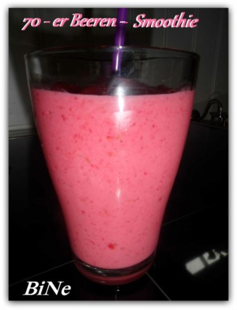 BiNe` S 70 - ER BEEREN - SMOOTHIE - Rezept - Bild Nr. 5