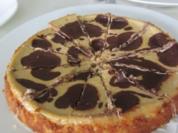 Espresso-Käsekuchen mit Schokolade - Rezept