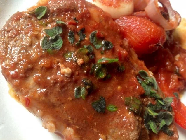 Marinierte Schweinenackensteaks - Rezept