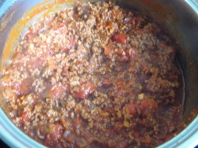 Rezept: Makkaroni-Torte á la Bolognese Bild Nr. 4 Makkaroni-Torte á la Bolognese - Rezept - Bild Nr. 4