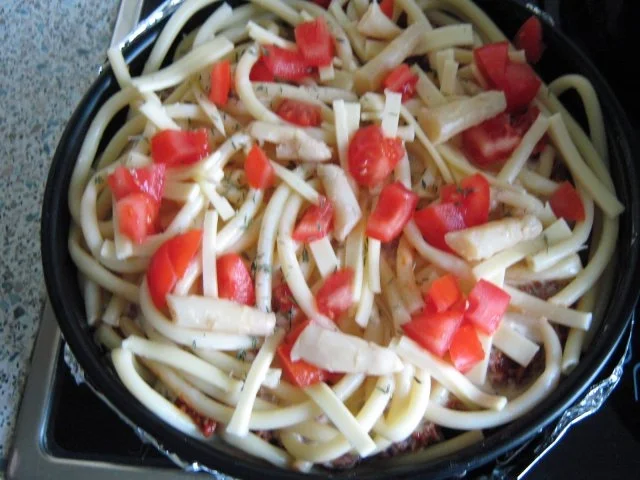 Rezept: Makkaroni-Torte á la Bolognese Bild Nr. 6 Makkaroni-Torte á la Bolognese - Rezept - Bild Nr. 6