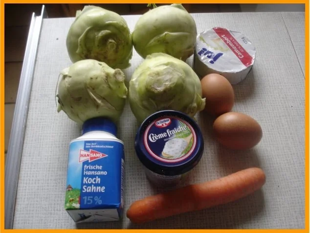 Rezept: Kohlrabi gefüllt Bild Nr. 2 Kohlrabi gefüllt - Rezept - Bild Nr. 2