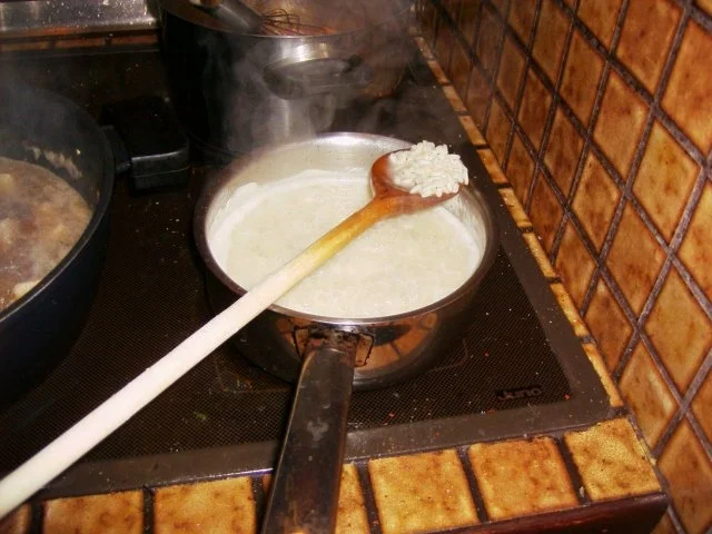 Putengeschnetzeltes mit Risottoreis und Zucchinigemüse - Rezept - Bild Nr. 2