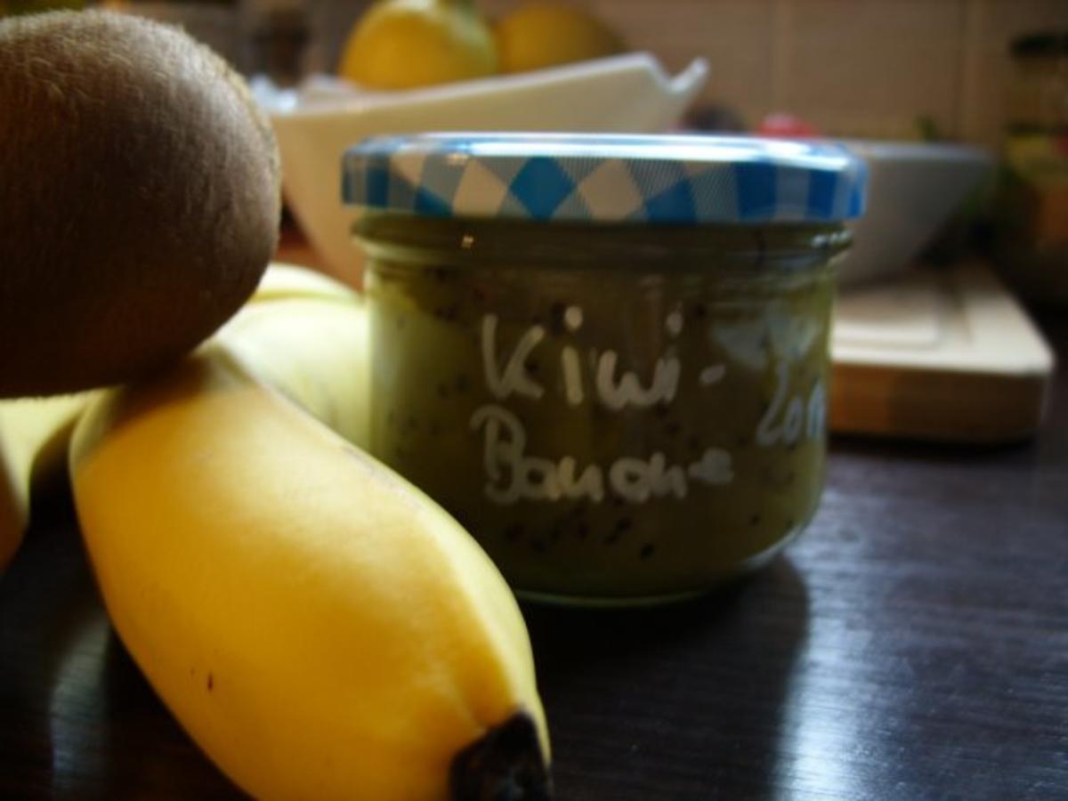 Konfitüre & Co: Kiwi - Banane - Konfitüre - Rezept By kuechenschelle